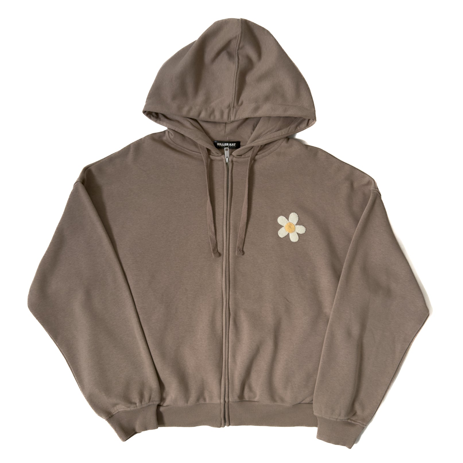 Sudadera con Logo en Patchwork – Pieza Única Talla S