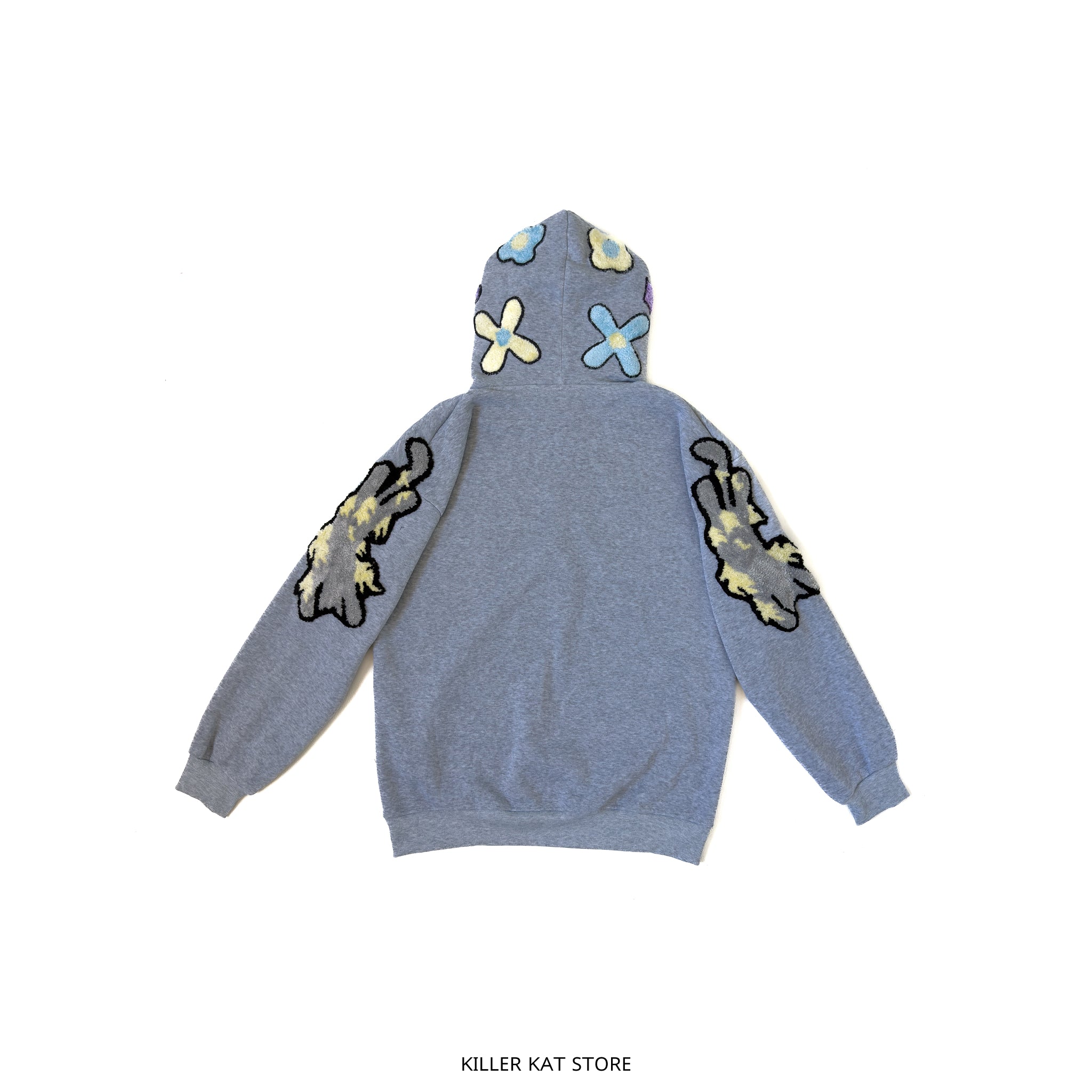 Sudadera Customizada con Bordados Artesanales – Edición Limitada Talla M