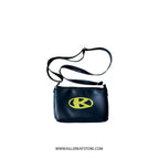 Bolso Bandolera Cuero Sintético Azul Verde