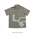 Camiseta Cuadros Talla M Killer Kat ( Unidad única)