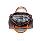 Bolso De mano Marrón Cuero sintético - Pieza única
